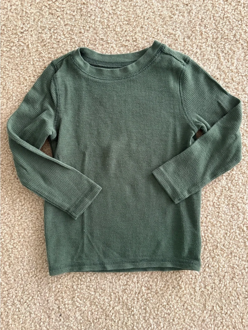 Old Navy Kids Long-Sleeve Thermal Tops - Black, Olive, Gray & Red